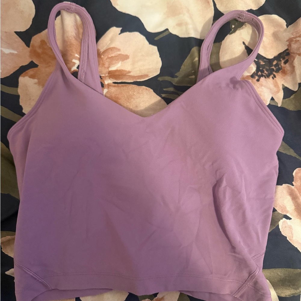 Lululemon Athletica Lavender Tank Top